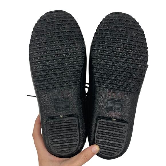 Khombu Keri Suede Duck Boots Women's Sz 7 Black Waterproof Lace Up Ankle - Picture 8 of 9